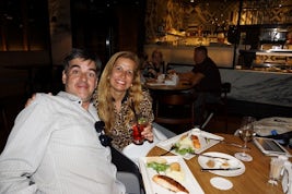 We (Daniel & Gilda), Caravella Restaurant