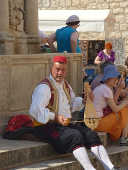 Musician in Dubrovnik