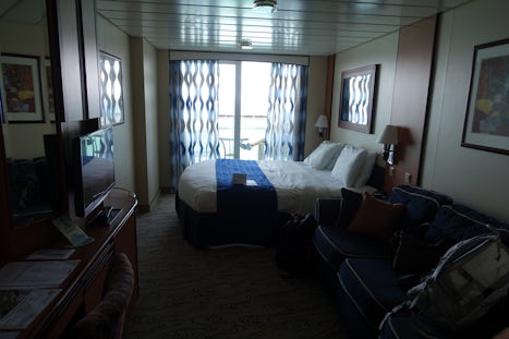 Our balcony cabin - deck 9 - very spacious!