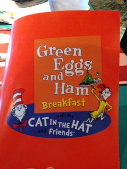 Cat In The Hat breakfast