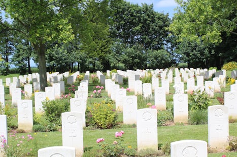 Juno cemetery in Normandy