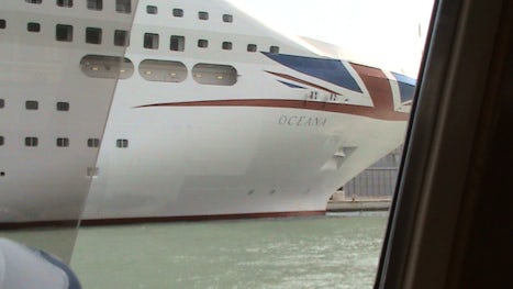 Oceana docked in Venice