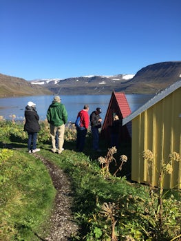 A ships excursion to a fjord In Ach Iceland . Very remote and beautiful.  R