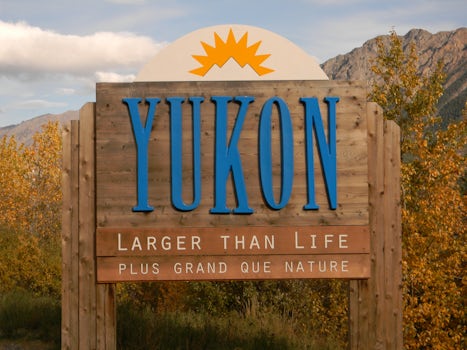 Took an excursion to the Yukon!  It was excellent!  I have wanted to go for