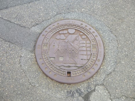 Even the manhole covers in Bergen are interesting.