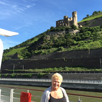 A beautiful day of castles along the Rhine n