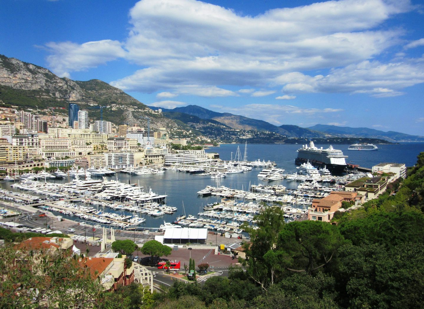 Port of Monte Carlo with Viking Sea in distance