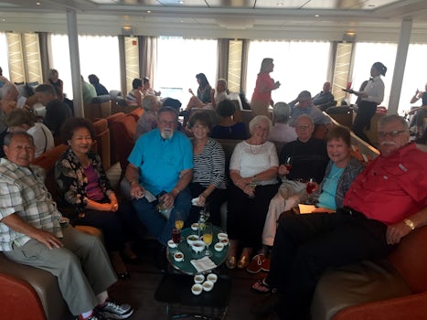 Meeting new friends was a highlight of the trip. Sharing cruise experiences together and learning about each other around the table at mealtimes was a bonus.