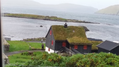 Faroe Islands, thatched roof