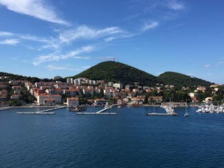 The port in Dubrovik, Croatia