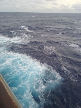 wave action on the way back to Miami 10/7