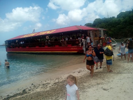 Kon tiki party boat excursion. Fun and more fun.