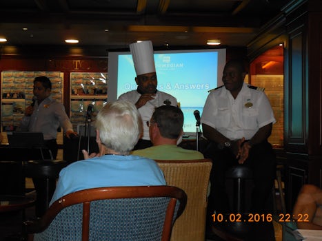 Sun Meet & Greet, Ganesh Panjami, Executive Chef and Hal Broomes, Executive