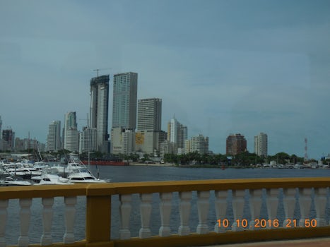 Cartagena Skyline (the new city)