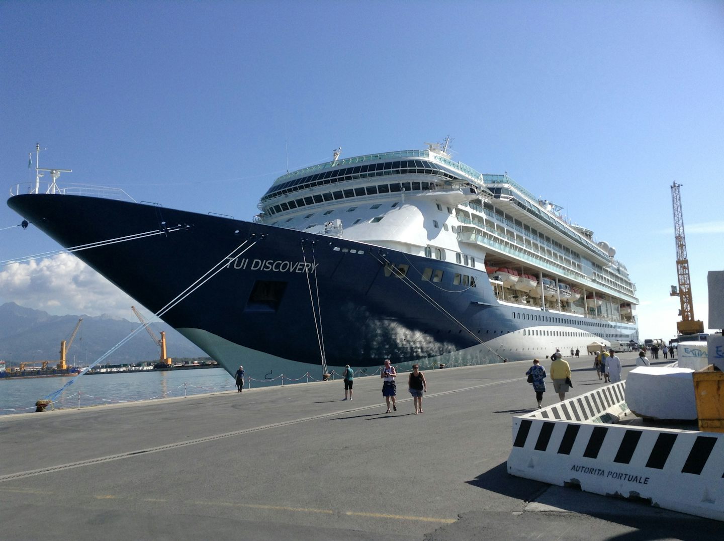 modern cruise ship