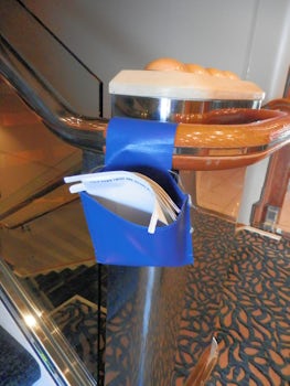 barf-bag on staircases...good consideration
