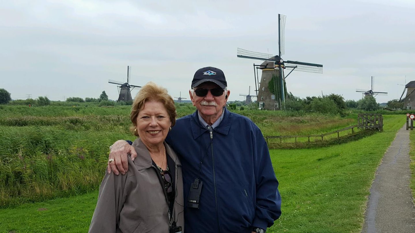 The windmills at Kinderdyjk, The Netherlands.