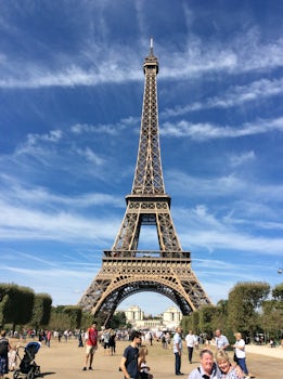 Eifel Tower on our 3 day Paris extension