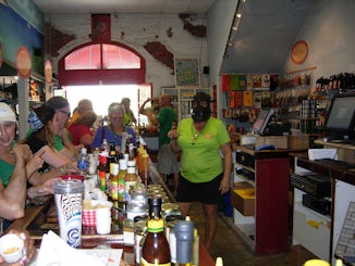 Key West - Real fun walking tour. Stopped and samples hot sauce.