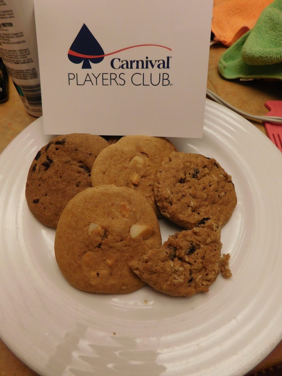 cookies from the casino....
