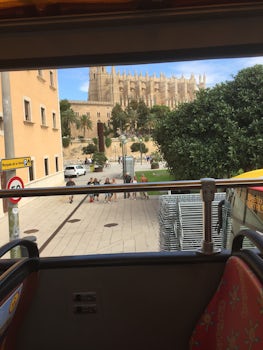 Bus tour of Palma Majorca