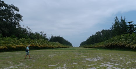 Conflict Islands runway