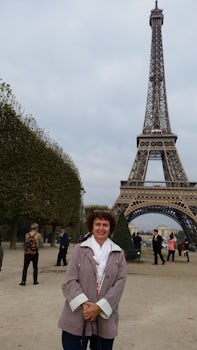 At the Eiffel Tower.