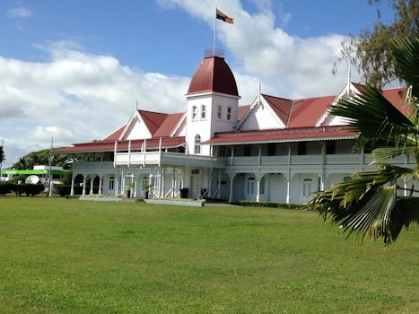 The King's Palace at Nuku'Alofa, Tonga.