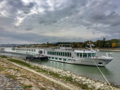The River Princess - embarkation Budapest