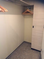 view of wardrobe space