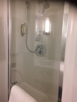 shower in cabin