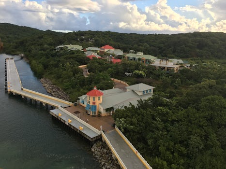Roatan, view from the ship