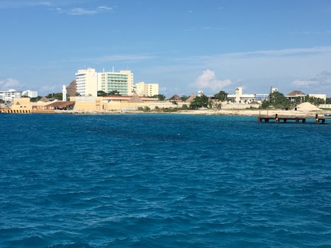 Cozumel, view from the ship