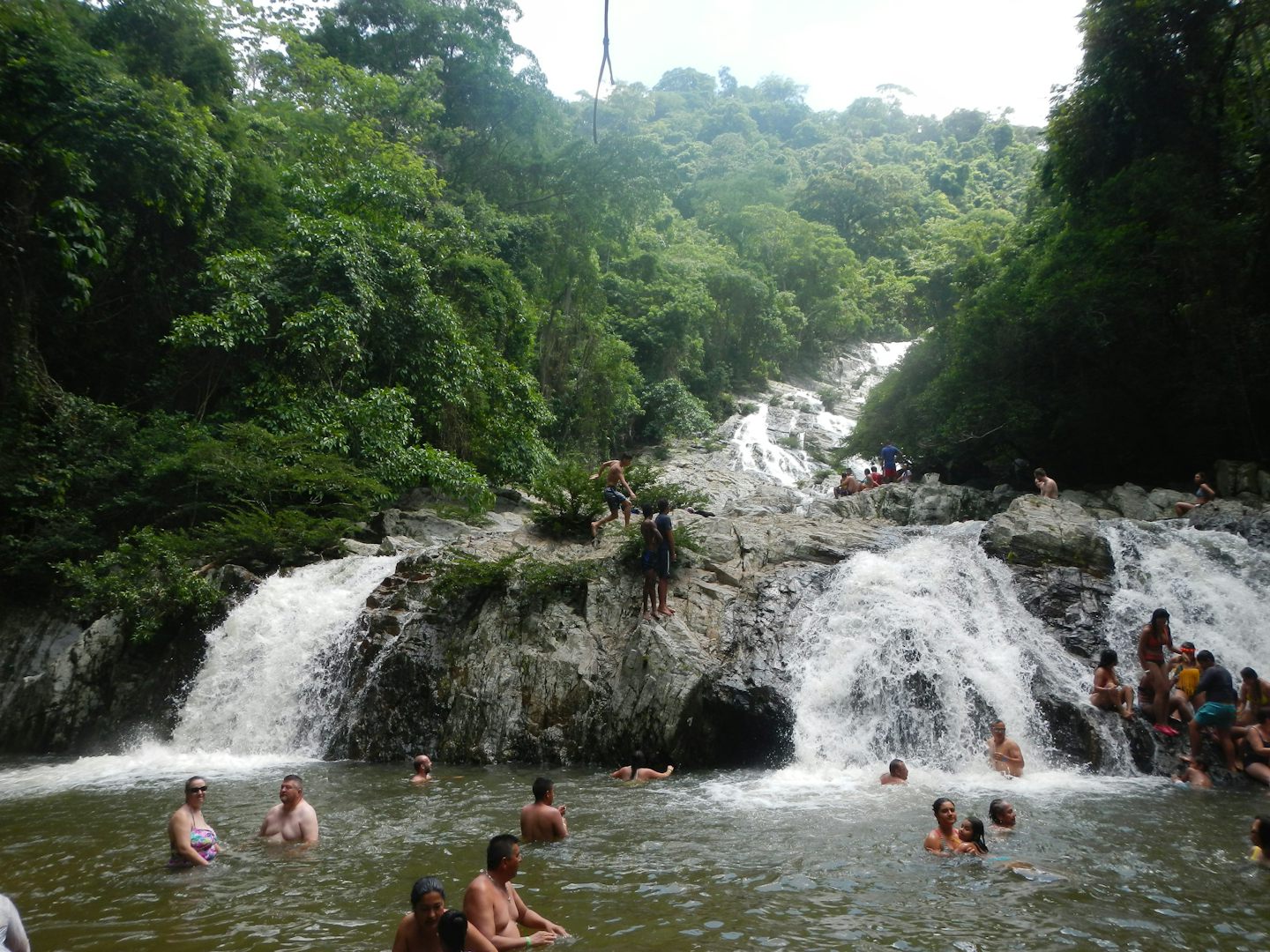 Santa Marta Quebrada Valencia Waterfall
