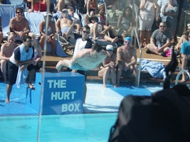 The infamous Belly Flop competition.