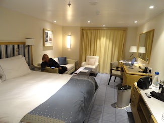 Our stateroom was nice other than the odor.
