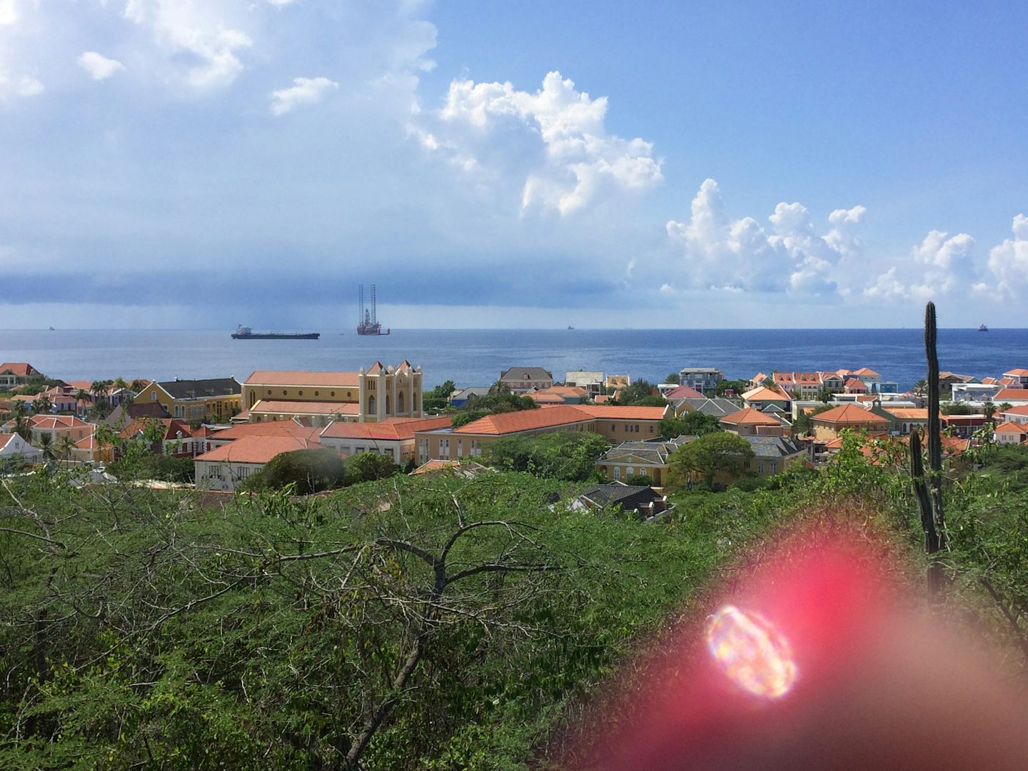 A view or Curacao