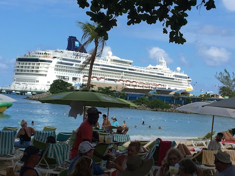Our ship from Jimmy Buffet's in Ochio Rios