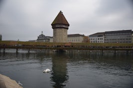 Tower in Lake Luzern