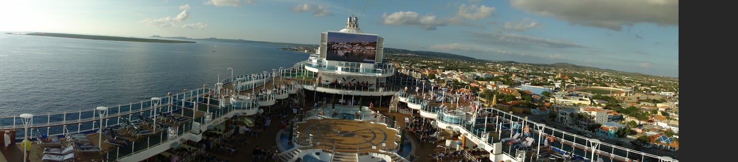 Panorama of the ship