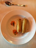 Vegetable Spring Rolls in the main dining room