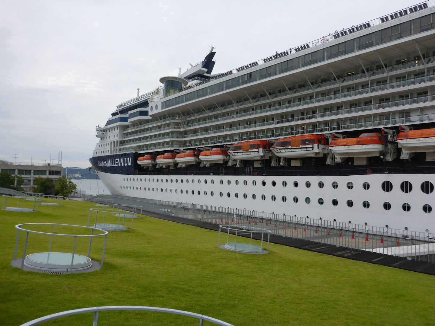 Nagasaki - Celebrity Millennium docked at port