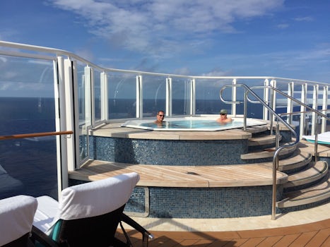 The Haven hot tub!
What a view.