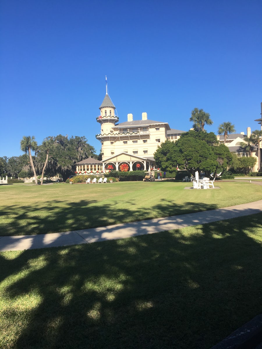 One of the first homes, now a hotel, built on Jekyll Island