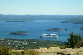 Anthem seen from Cadillac Mountain - Desert Island and Bar Harbor