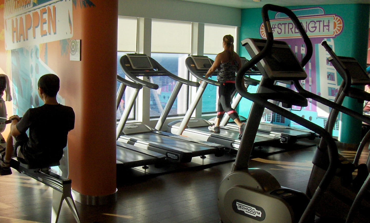 The Exercize Room with Ocean View