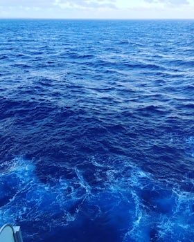 Blue waters of the Pacific