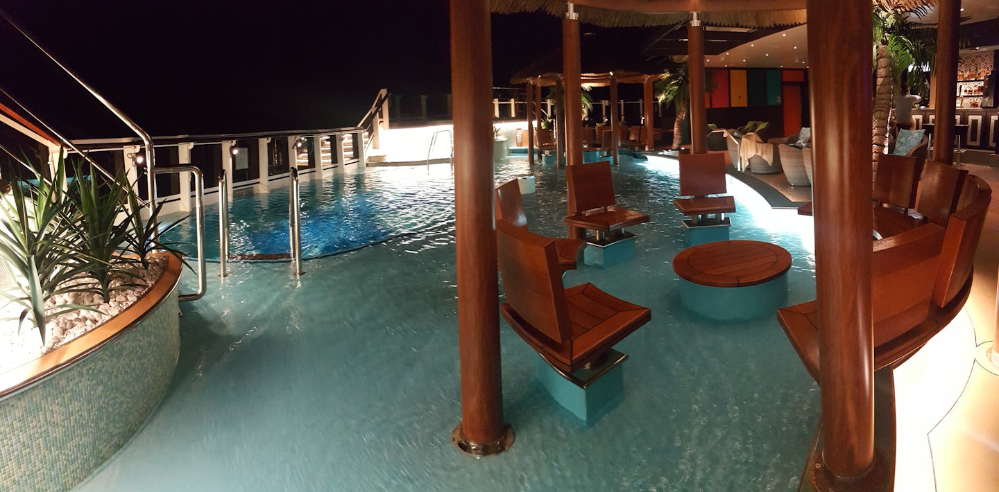 night pic of pool