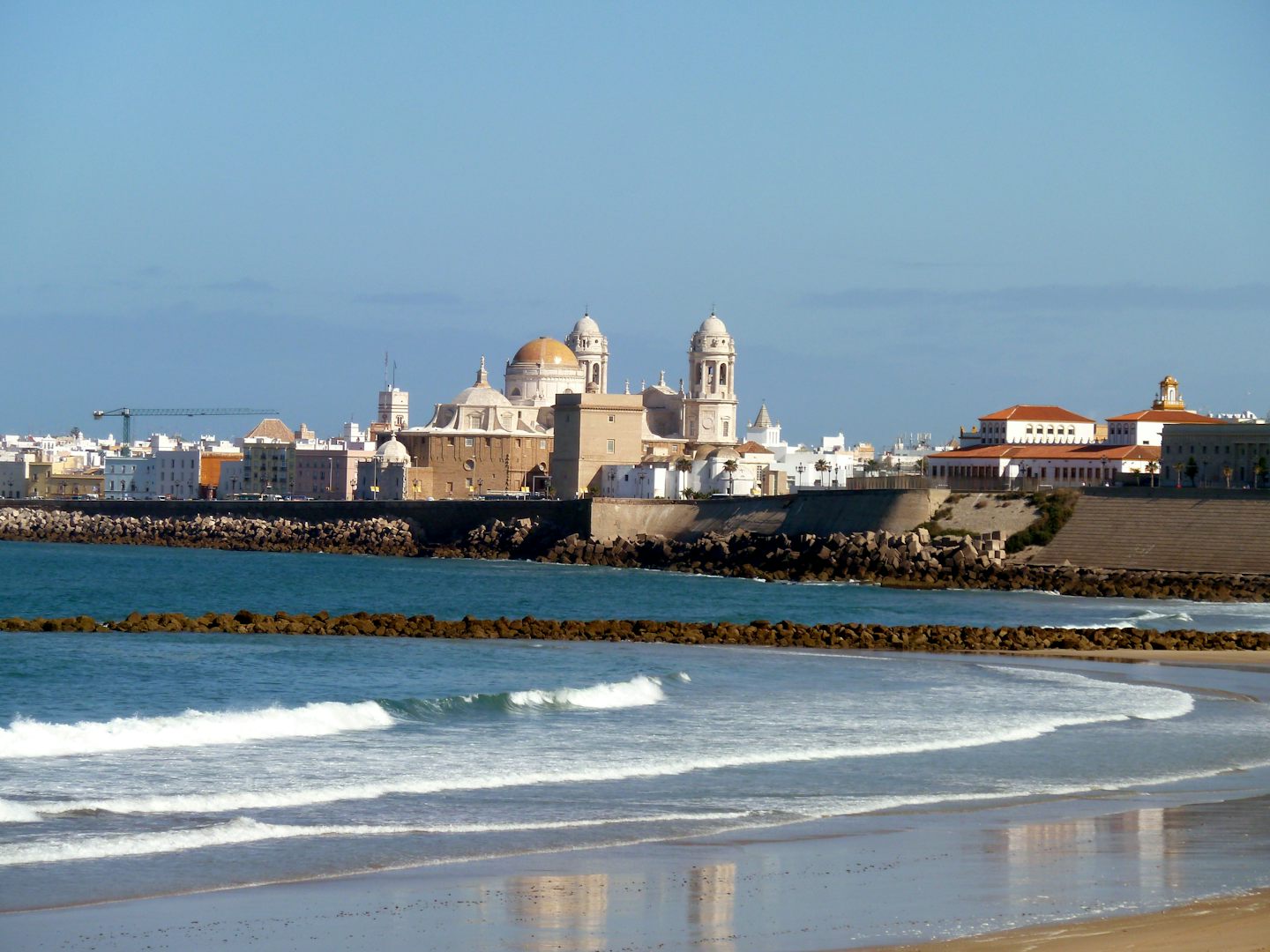View of the Golden Dome - Cadiz, Spain