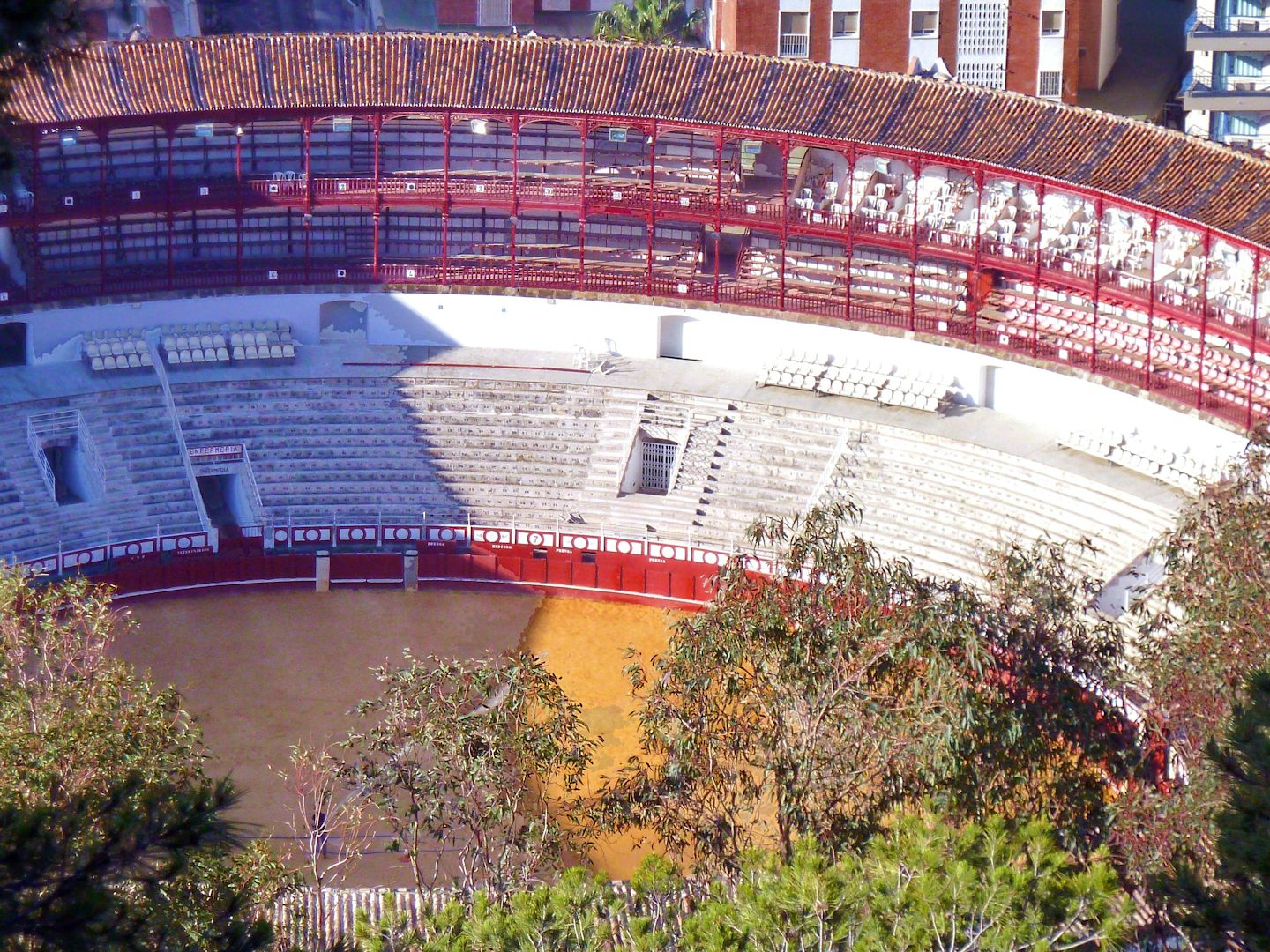 Bull ring - Malaga, Spain They are eliminating bull rings and making them i